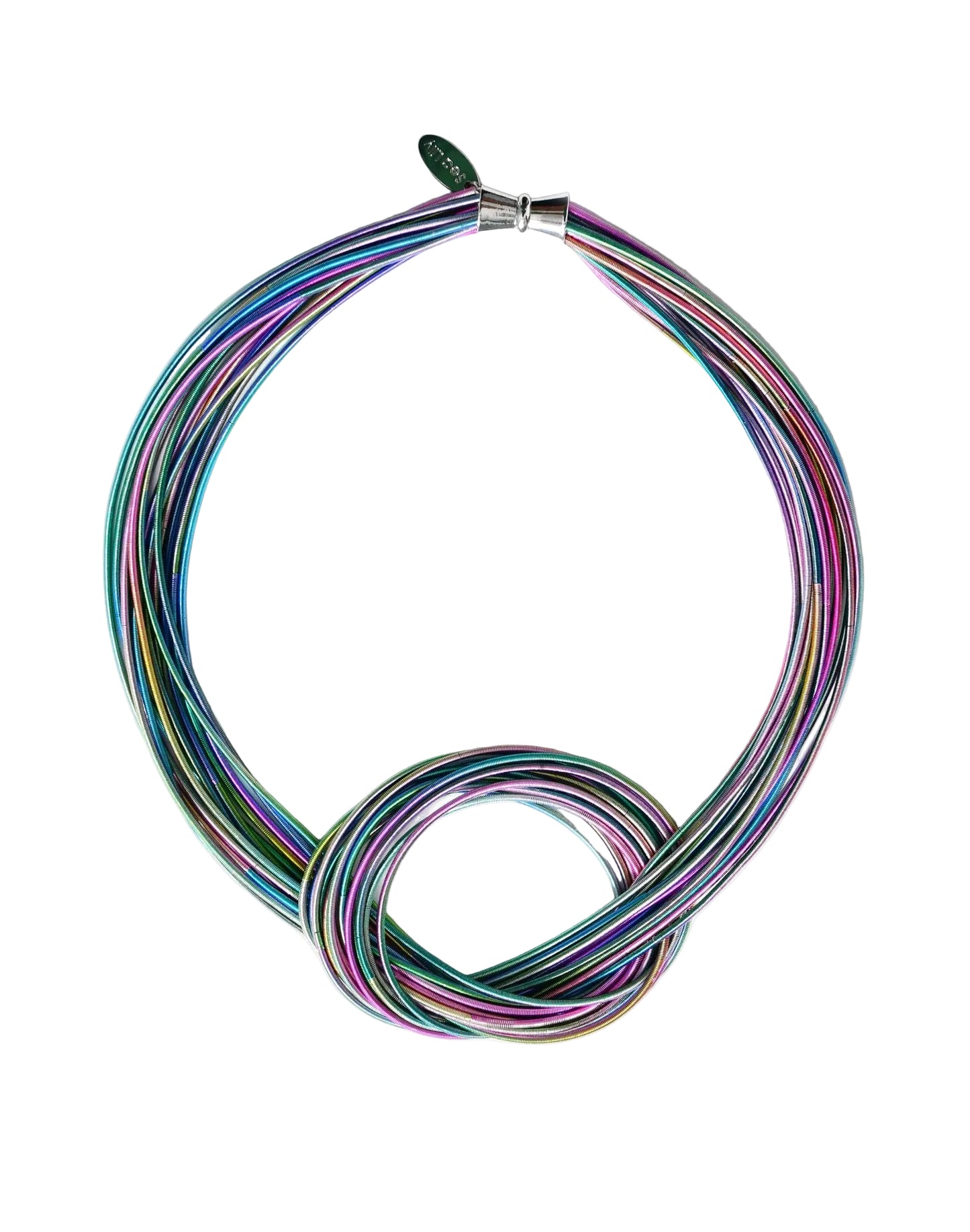 Rainbow Knot Necklace