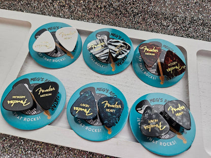 Guitar Pick Cufflinks