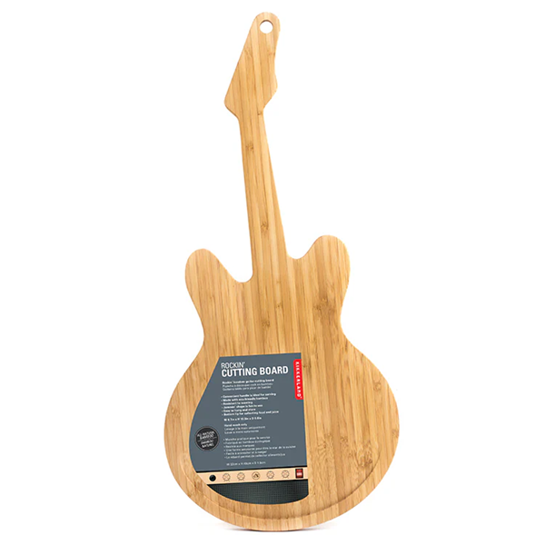 Guitar Bamboo Cutting Board