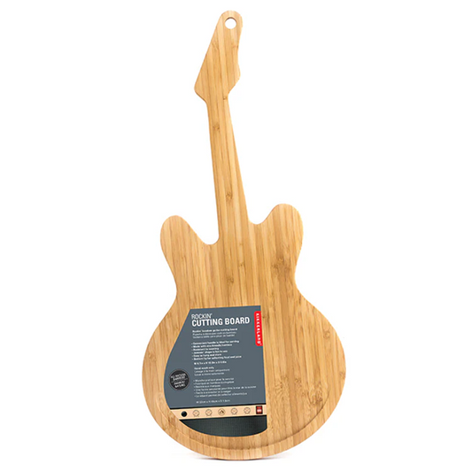 Guitar Bamboo Cutting Board