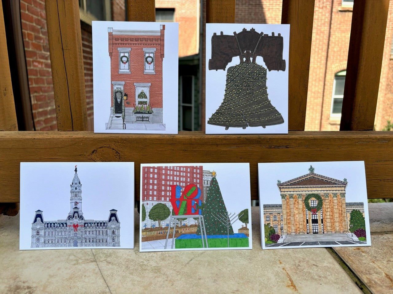 ArtbyAlicia - Holidays in the City Gift Card Set