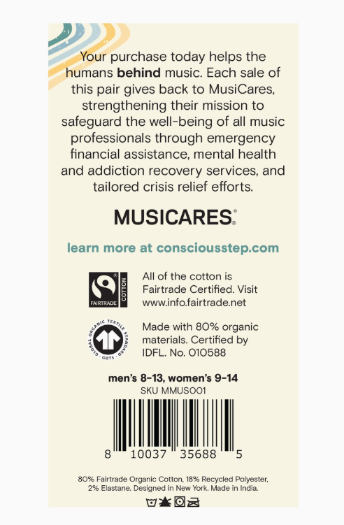 Music Socks Gift Set
