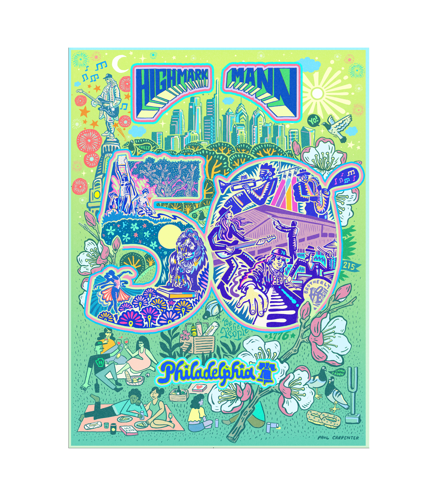 50th Anniversary Poster - Paul Carpenter