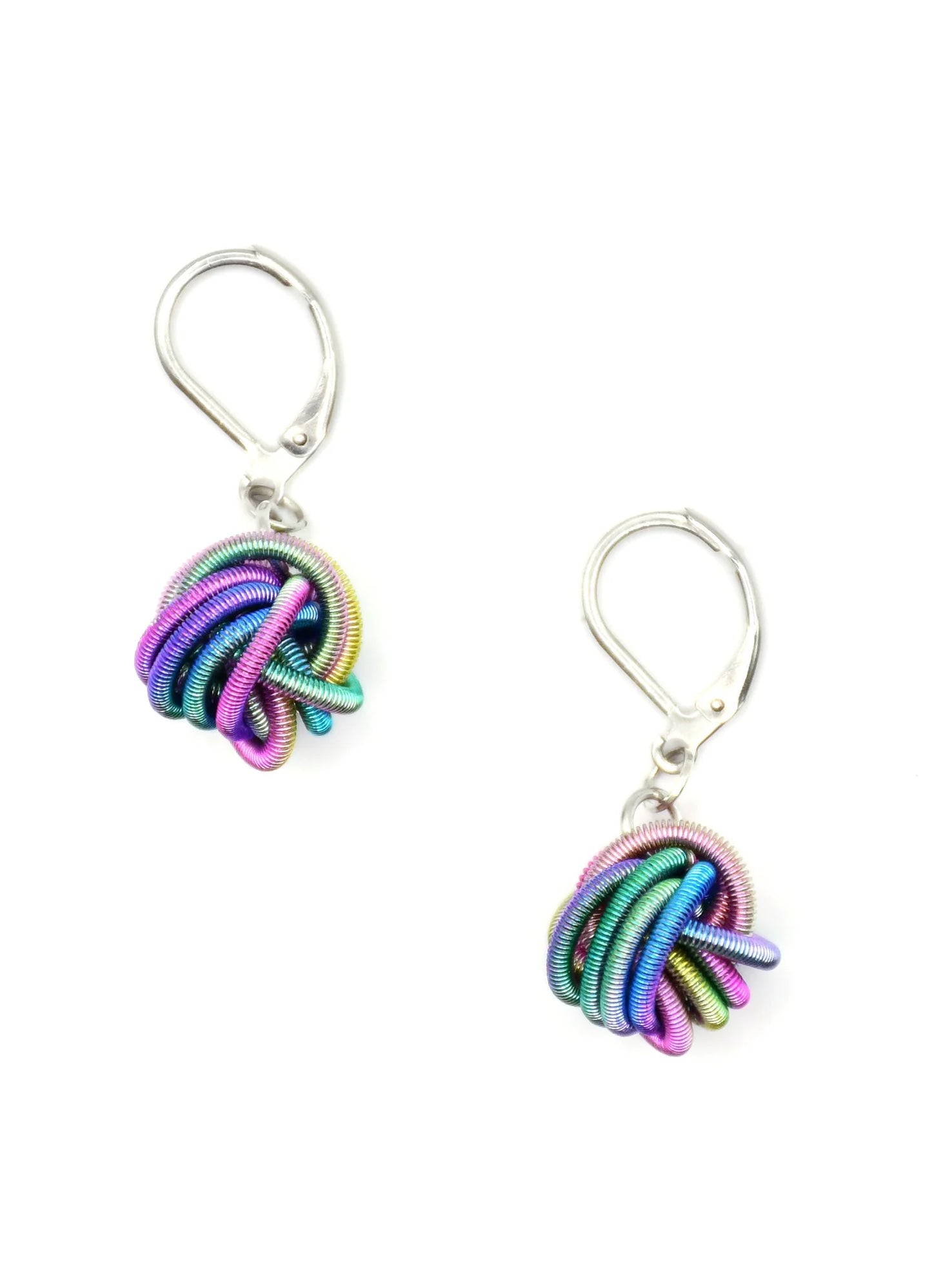 Rainbow Knot Earrings