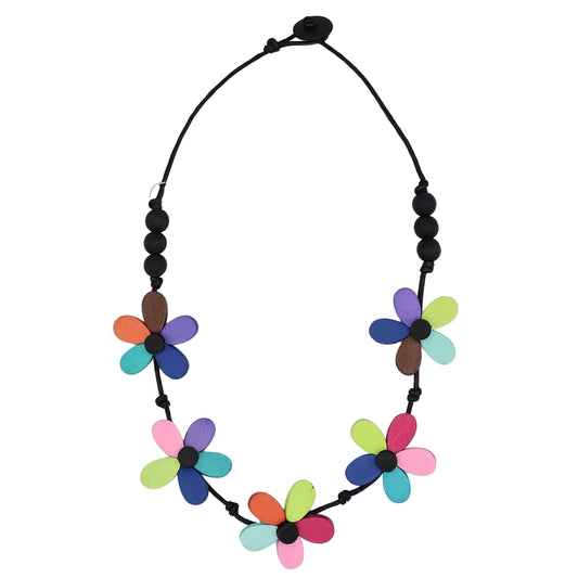 Prismatic Petals Necklace